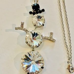 Snowman Necklace
